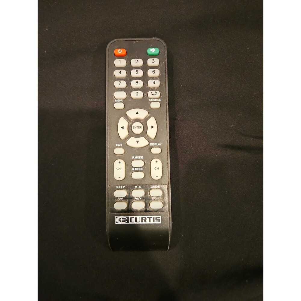 CURTIS RTLED1930A Remote Control for LCD2687A LED1916A LED1930A LED2440A
